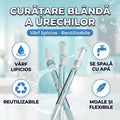 Bețișoare lipicioase reutilizabile pentru urechi – 24 buc